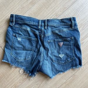 Guess high wasted shorts